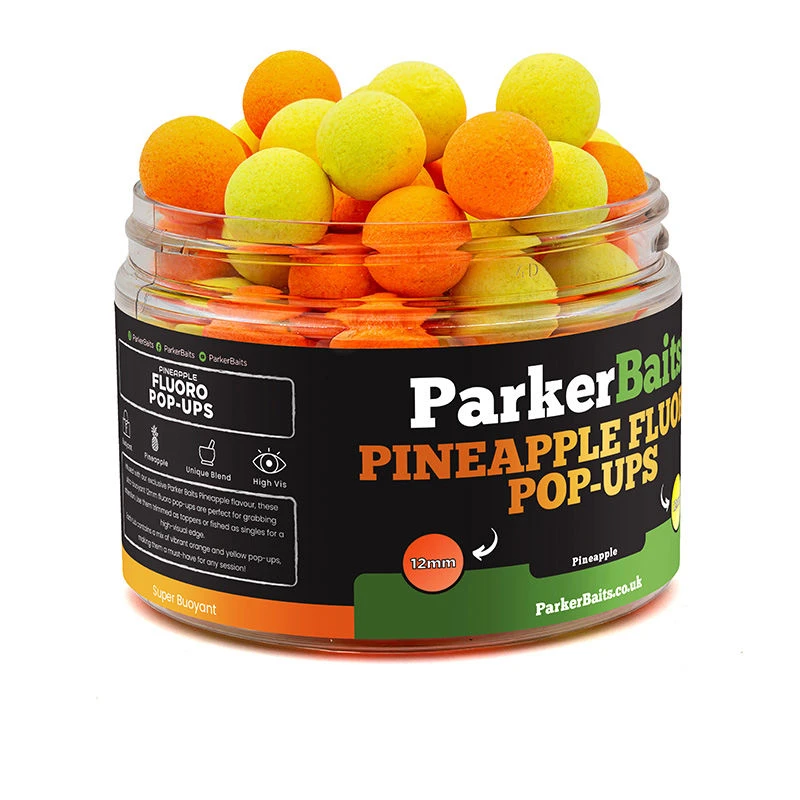 Parker Baits Pineapple Fluoro Pop-Ups